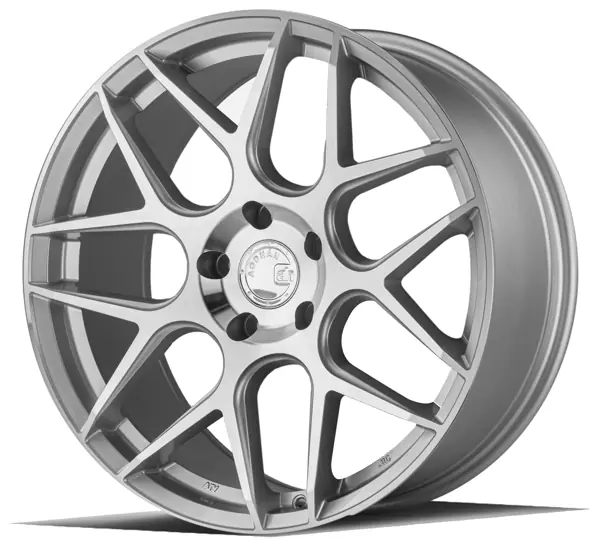 AodHan AFF2 wheel in Silver Machined Face