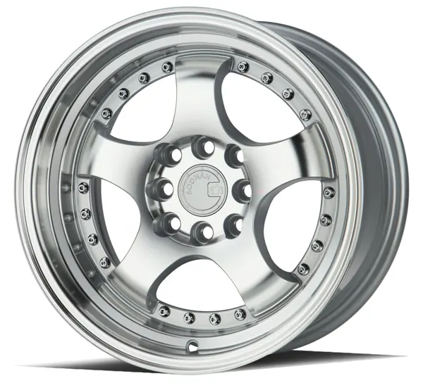 AodHan AH03 wheel in Silver Machined Face