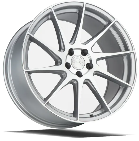 AodHan AH09 wheel in Silver Machined Face