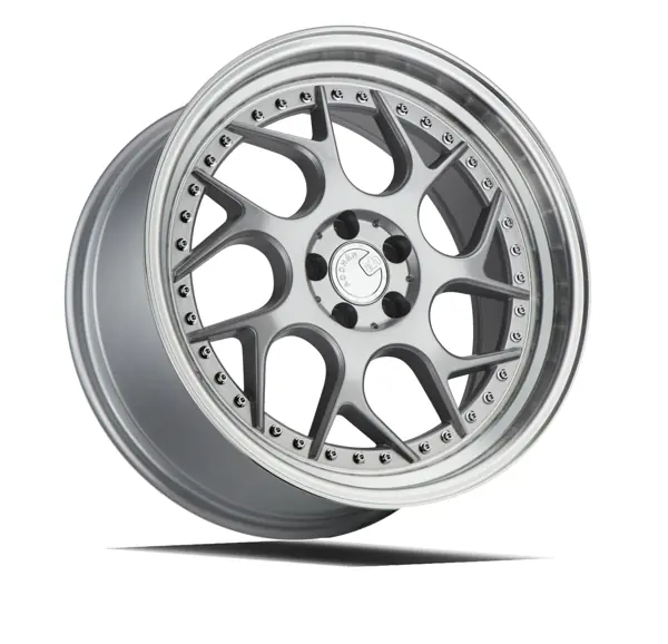 AodHan DS01 wheel in Silver w/Machined Lip