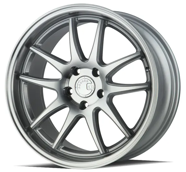 AodHan DS02 wheel in Silver w/Machined Face