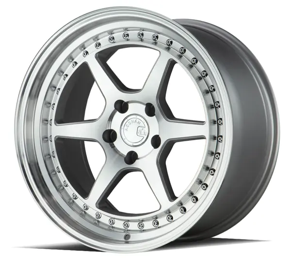 AodHan DS09 wheel in Silver w/Machined Face